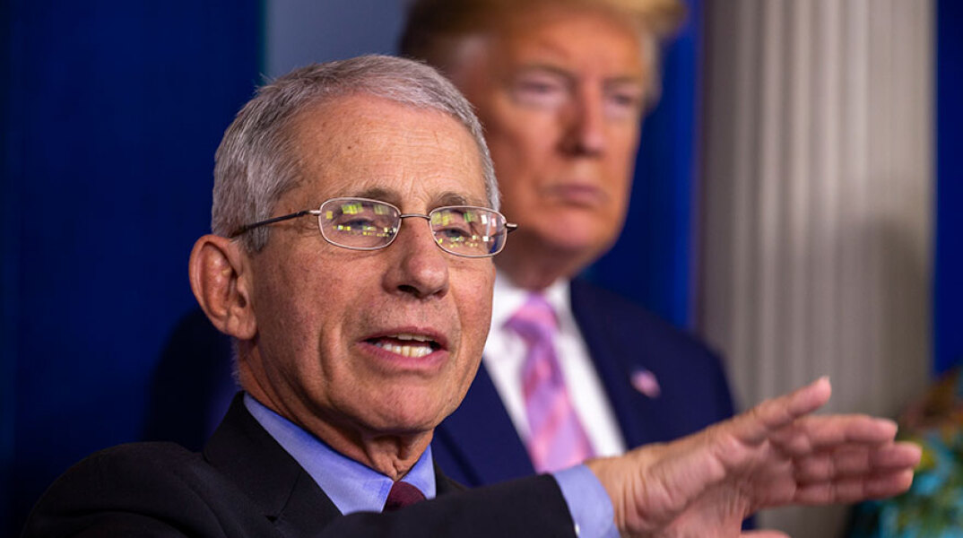 Δρ. Άντονι Φάουσι, Ντόναλντ Τραμπ