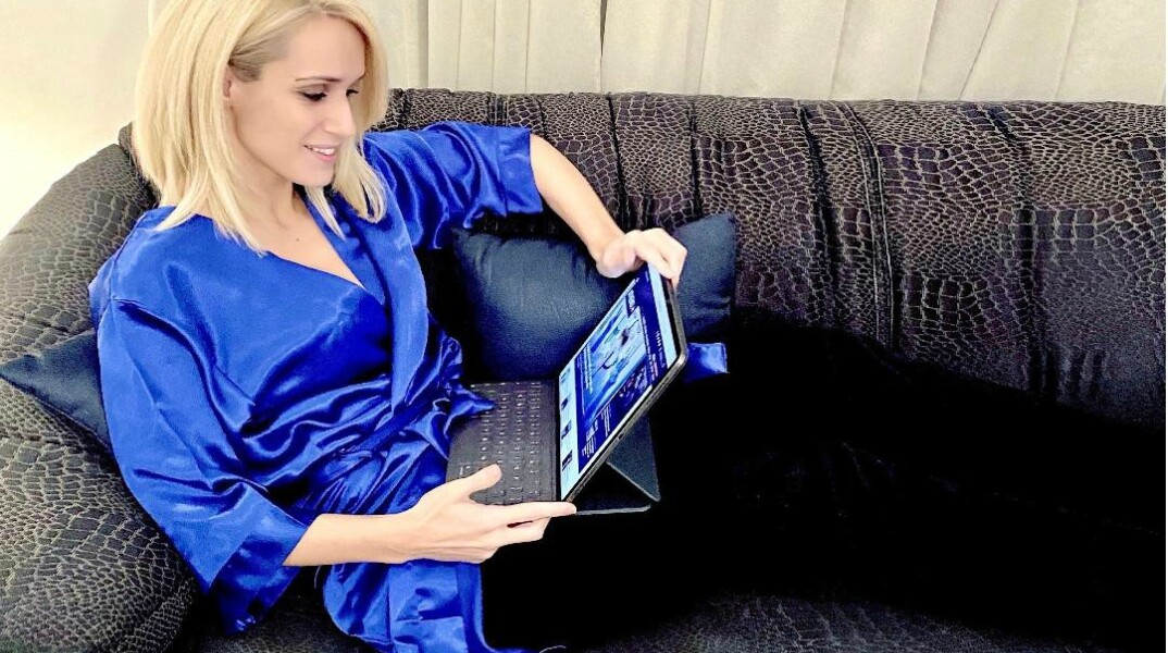 Η δημοσιογράφος Κατερίνα Παναγοπούλου