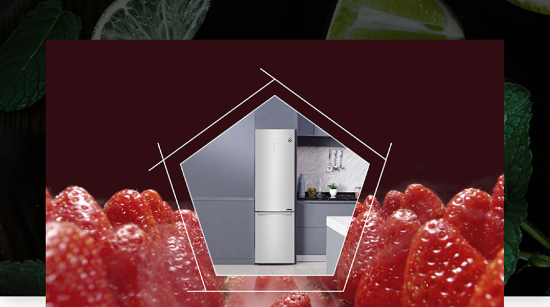#μένουμεσπίτι και διατηρούμε τα τρόφιμα φρέσκα με την τεχνολογία Nature Fresh των LG ψυγείων
