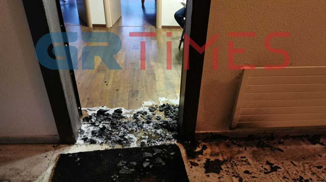 Στόχος εμπρησμού το γραφείο της βουλευτού της ΝΔ Άννας Ευθυμίου