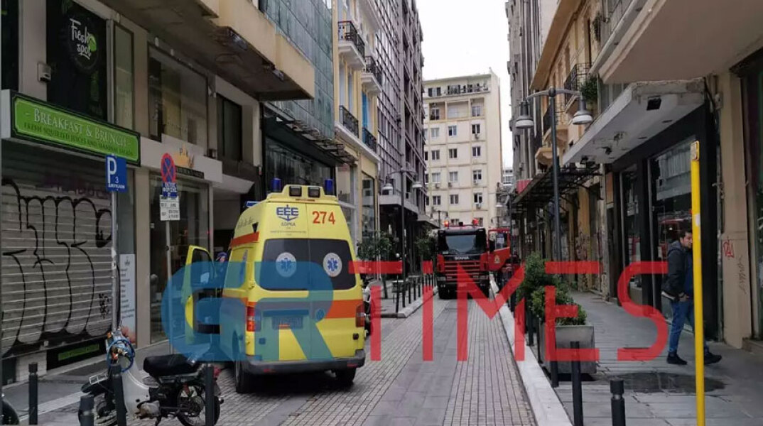 Πυρκαγιά στο γραφείο βουλευτή της ΝΔ στη Θεσσαλονίκη