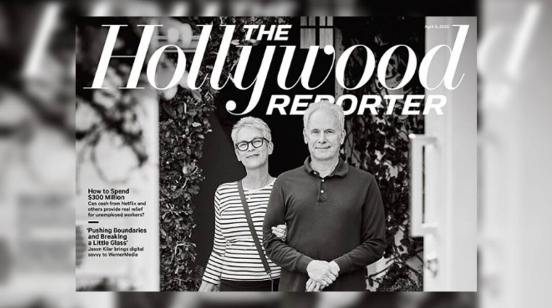 Η Τζέιμι Λι Κέρτις και ο Κρίστοφερ Γκεστ φωτογραφίζονται για το περιοδικό Hollywood Reporter