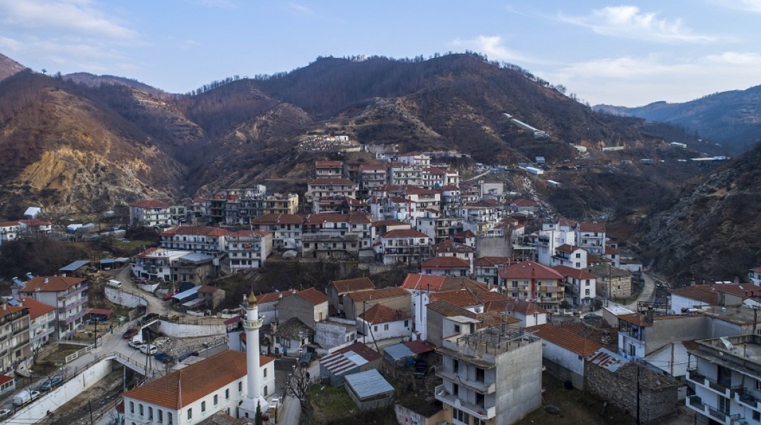 Χωριό Μύκη στην Ξάνθη-Φωτογραφία Αρχείου