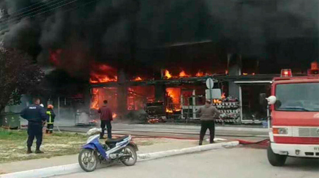 Φωτιά στη Βάρδα Ηλείας