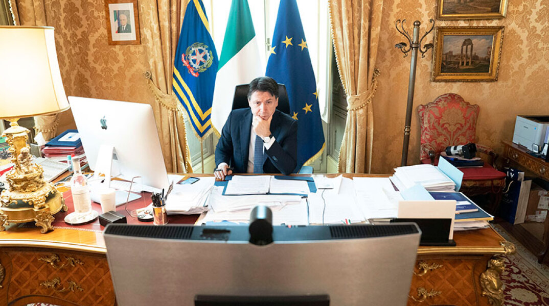 Ο πρωθυπουργός της Ιταλίας Τζουζέπε Κόντε