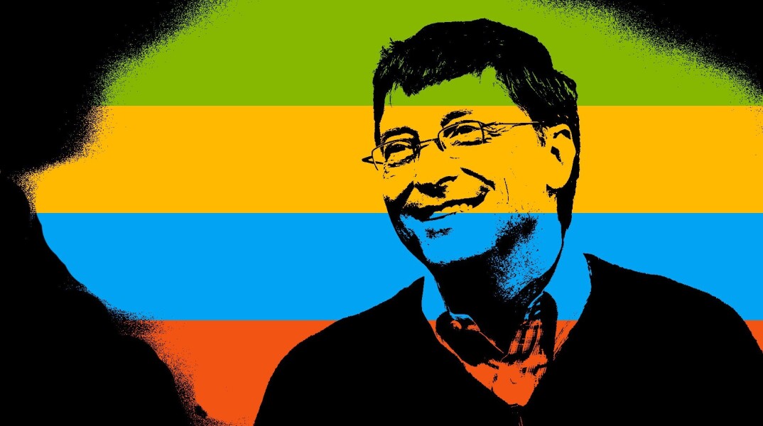 Εικονογράφηση του Bill Gates