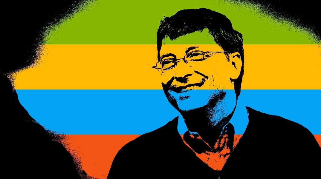 Εικονογράφηση του Bill Gates