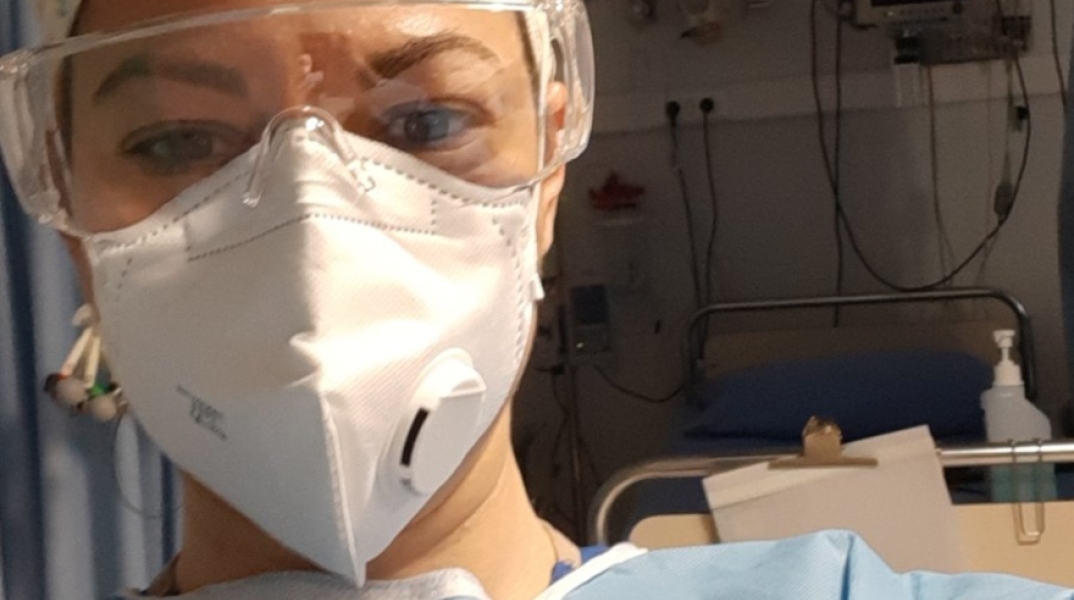 Νοσηλεύτρια στο νοσοκομείο Νίκαιας