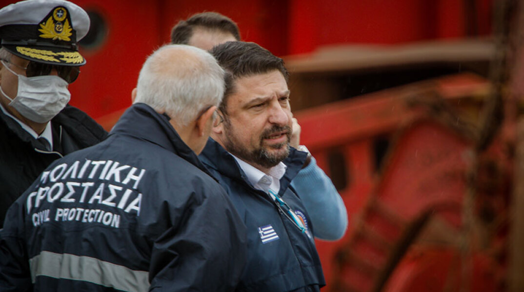 Ο υφυπουργός Πολιτικής Προστασίας Νίκος Χαρδαλιάς