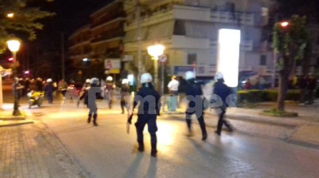 Επεισόδια της αστυνομίας με νεαρούς στην Αγία Παρασκευή