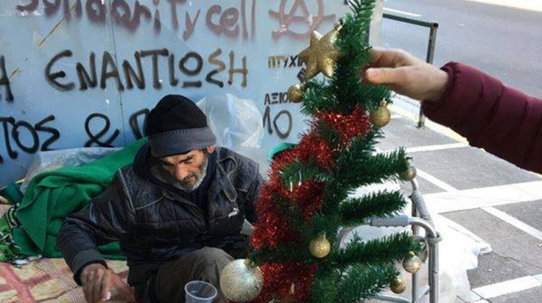 Ο άστεγος της Σταδίου