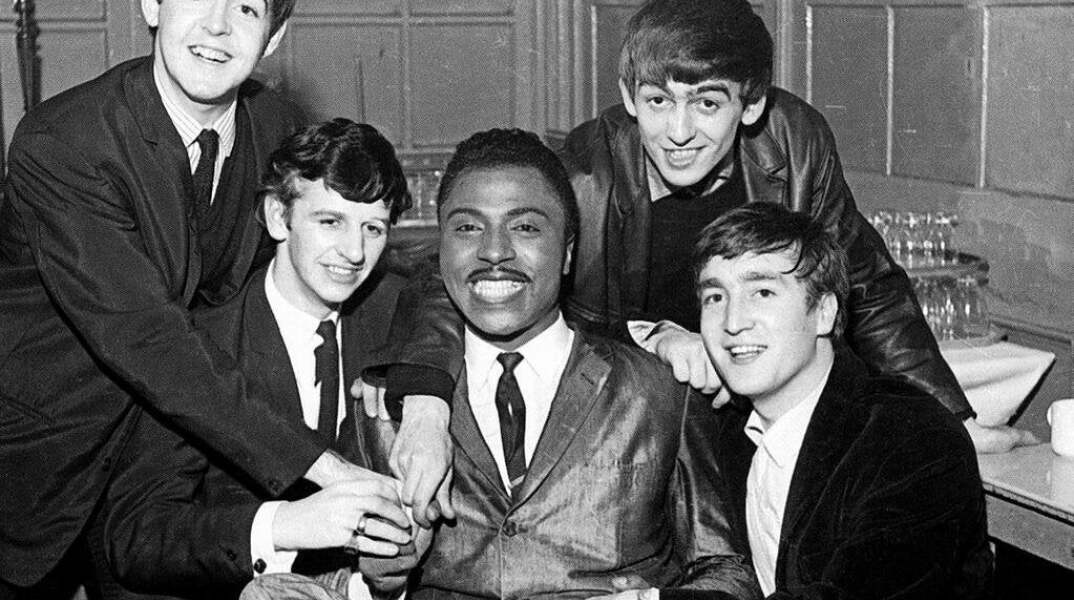 Oι Beatles φωτογραφημένοι με τον Little Richard το 1962