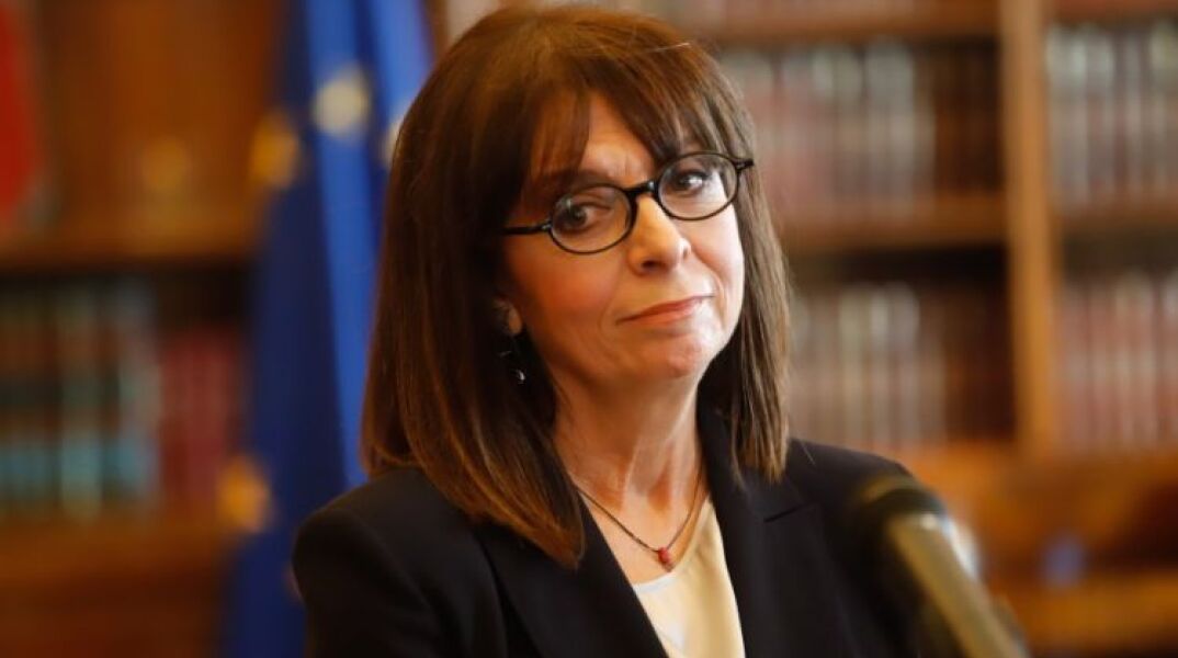 Η Πρόεδρος της Δημοκρατίας, Κατερίνα Σακελλαροπούλου 