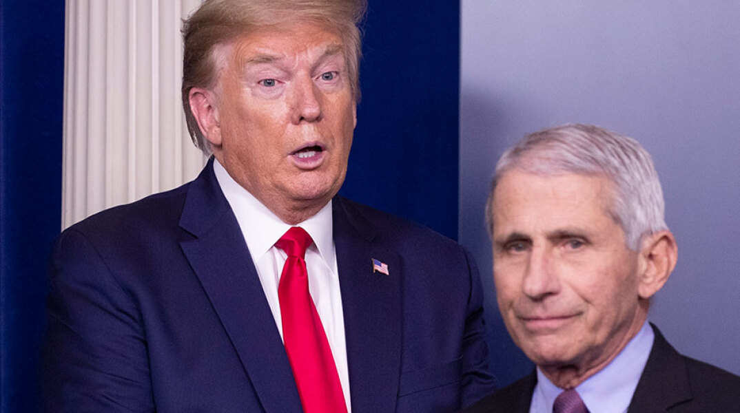 Ντόναλντ Τραμπ, Δρ. Άντονι Φάουτσι 