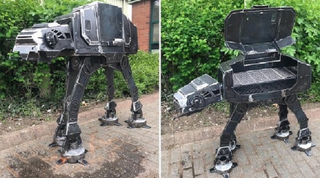 Μία ψησταριά AT-AT Walker από το Star Wars