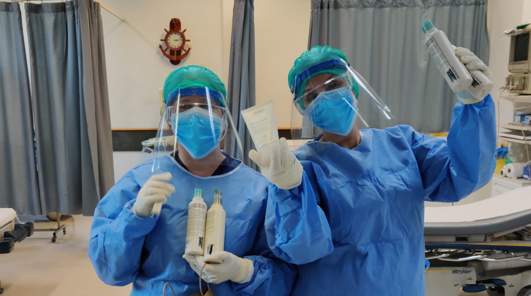 Η Aveda αναλαμβάνει να φροντίσει τους ανθρώπους που εργάζονται ακατάπαυστα στην πρώτη γραμμή της μάχης κατά του νέου covid-19.