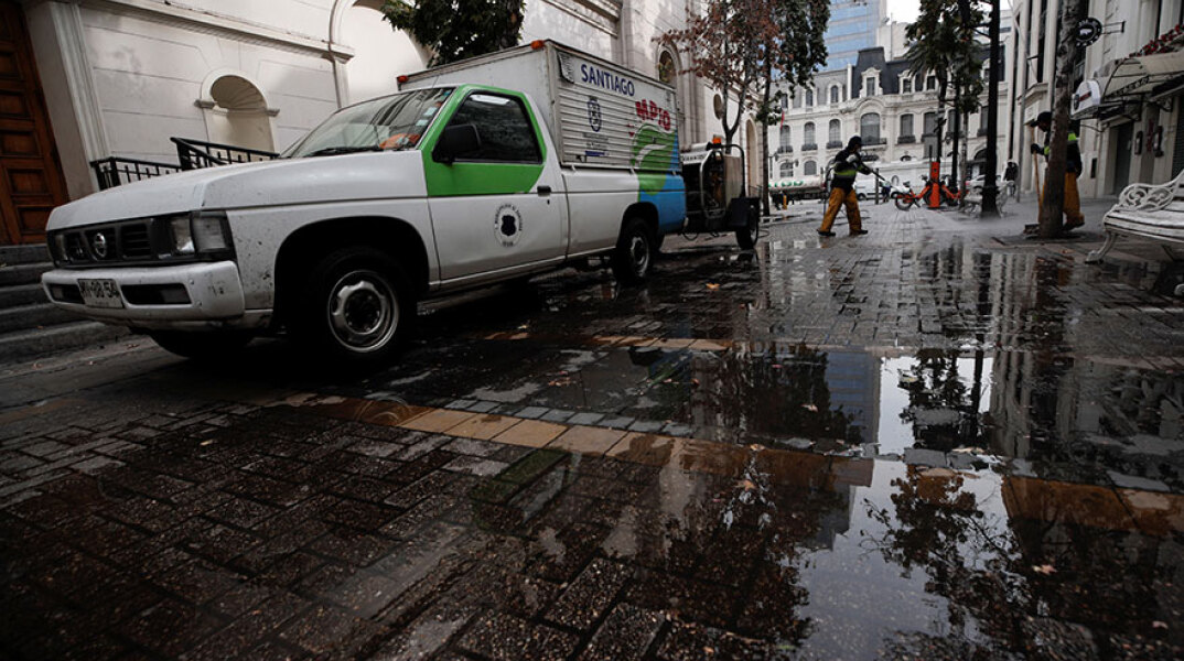 Πλήρης καραντίνα στο Σαντιάγο της Χιλής - Τα κρούσματα κορωνοϊού αυξήθηκαν κατά 60% το τελευταίο 24ωρο