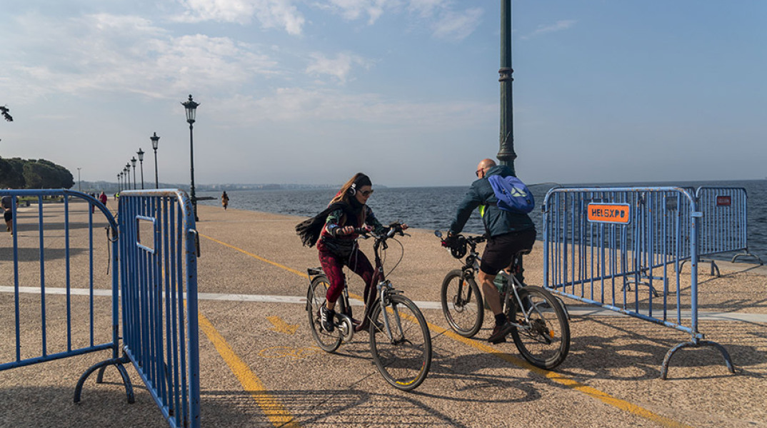Θεσσαλονίκη - Νέα παραλία - Ποδήλατα 