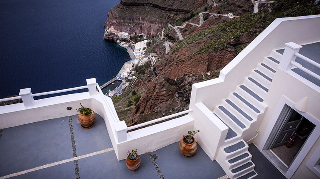 Στιγμιότυπο από την Σαντορίνη