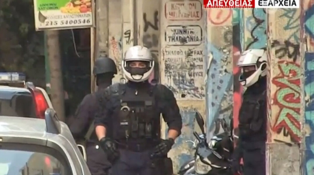 Αστυνομική επιχείρηση στα Εξάρχεια