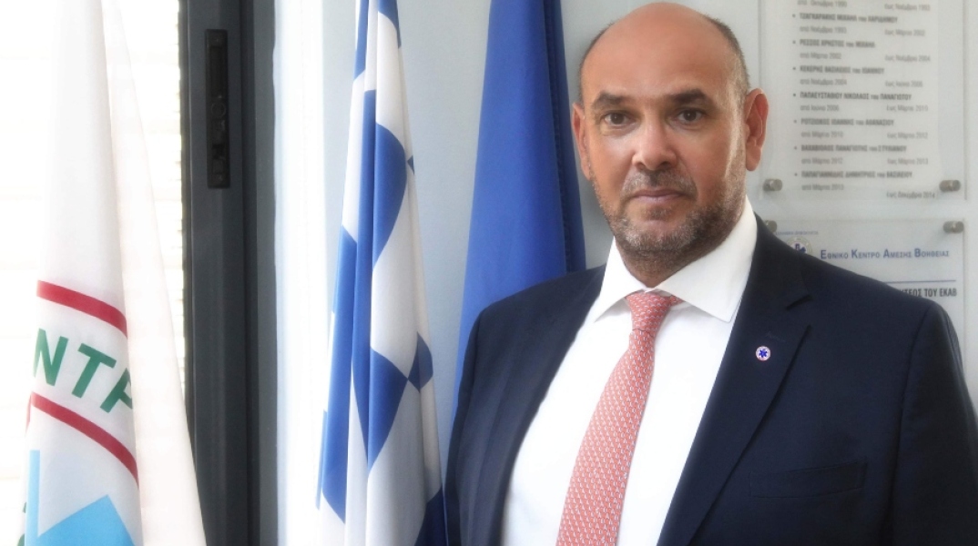 Ο πρόεδρος του ΕΚΑΒ, Νίκος Παπαευσταθίου