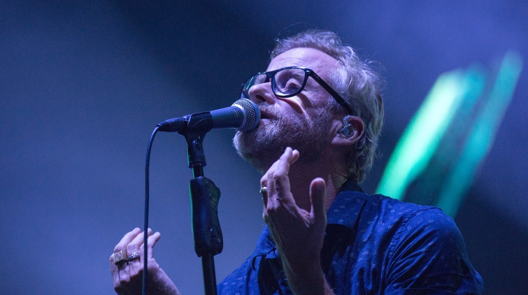Ο τραγουδιστής των The National, Matt Berninger 