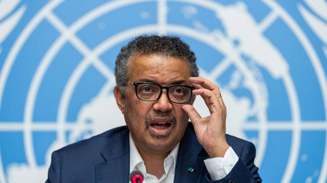 Τέντρος Αντανόμ Γκεμπρεγέσους, επικεφαλής ΠΟΥ 