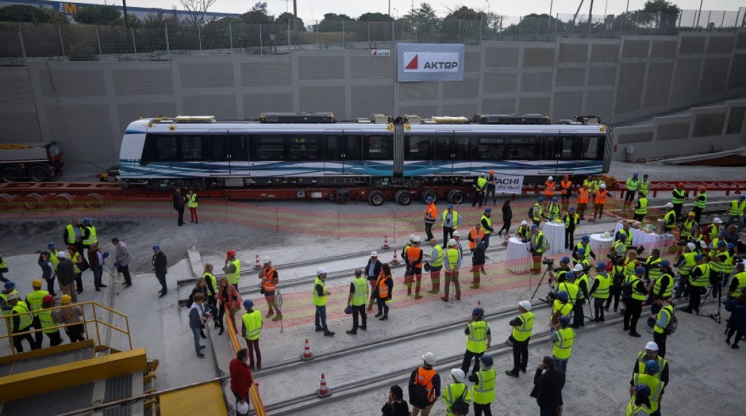 ΕΝΑΡΞΗ ΔΟΚΙΜΩΝ ΤΟΥ ΠΡΩΤΟΥ ΣΥΡΜΟΥ ΤΟΥ ΜΕΤΡΟ ΣΤΗΝ ΘΕΣΣΑΛΟΝΙΚΗ 