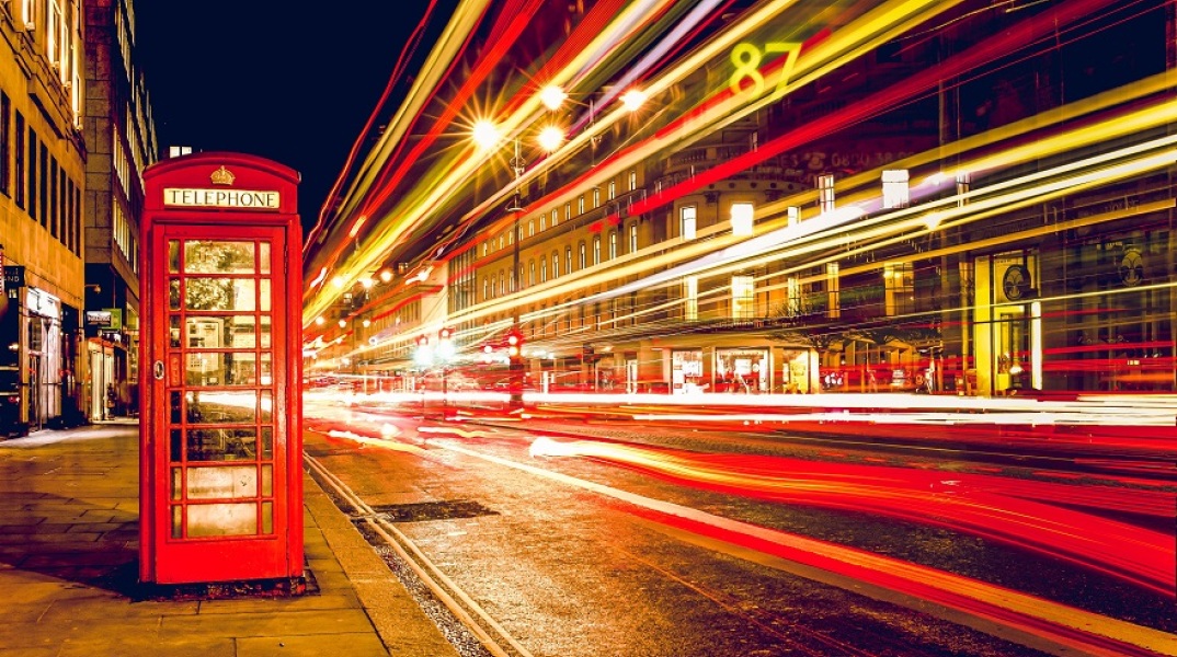 Τηλεφωνικός θάλαμος στο Λονδίνο