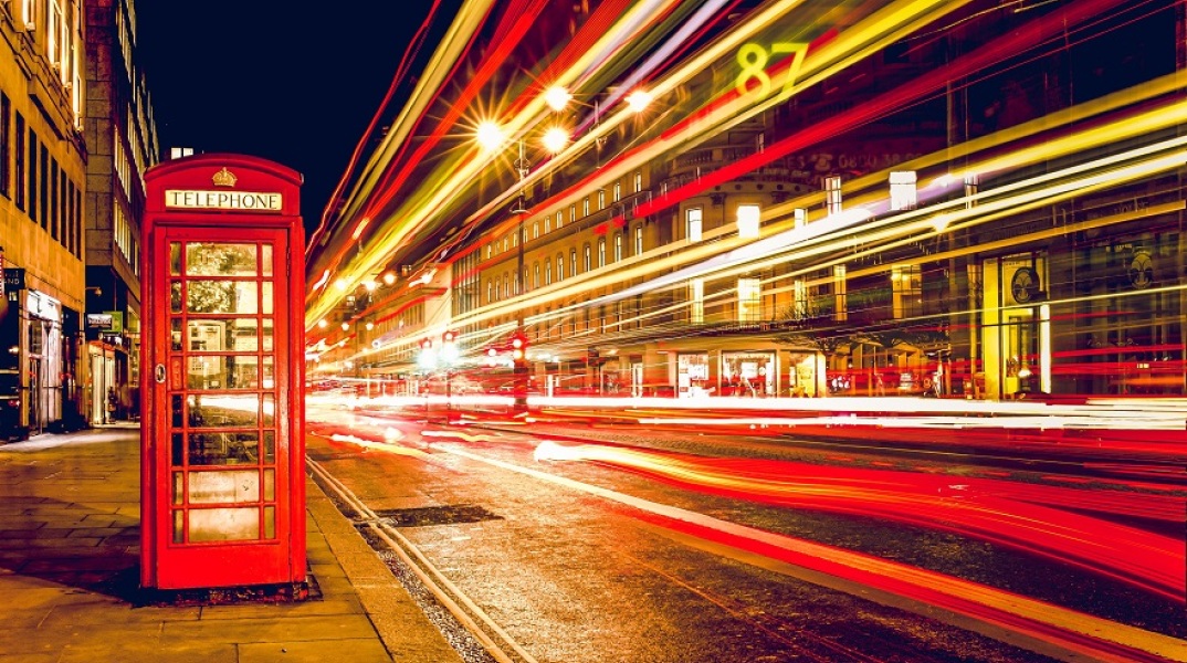 Τηλεφωνικός θάλαμος στο Λονδίνο