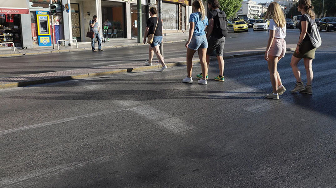 Τουρίστες στην Αθήνα