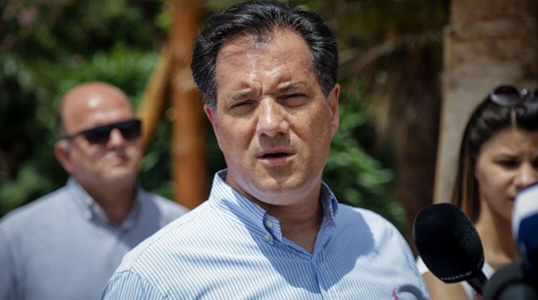 Ο Άδωνις Γεωργιάδης στην «Ακτή του Ήλιου - Αρχείο