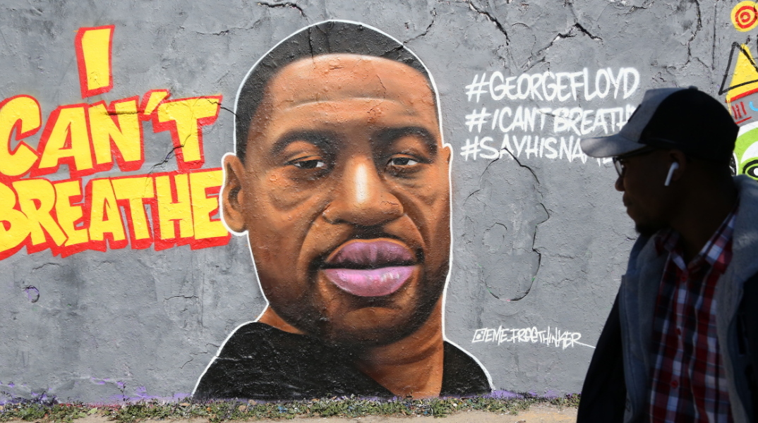 Τζορτζ Φλόιντ street art