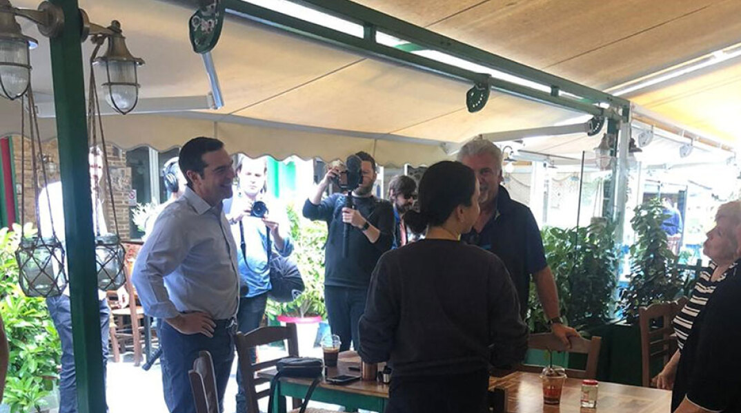 Στην Καισαριανή ο Αλέξης Τσίπρας 