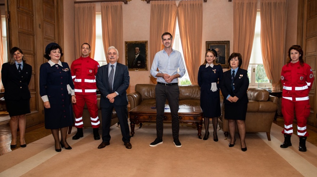 Κώστας Μπακογιάννης - Πρόεδρος Ερυθρού Σταυρού - Πρόεδρος ΟΠΑΝΔΑ