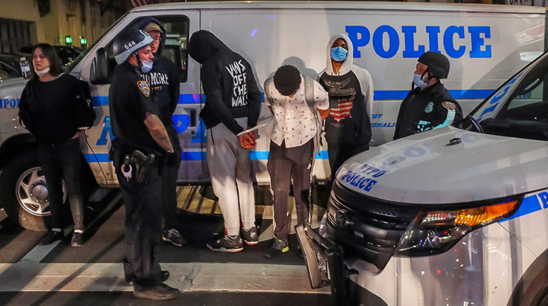 Διαμαρτυρίες μετά τον θάνατο του Τζορτζ Φλόιντ, στη Νέα Υόρκη