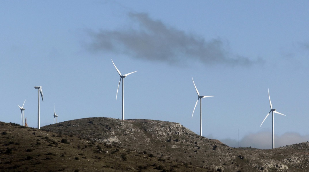 Ανεμογεννήτριες στην περιοχή της Αρκαδίας 