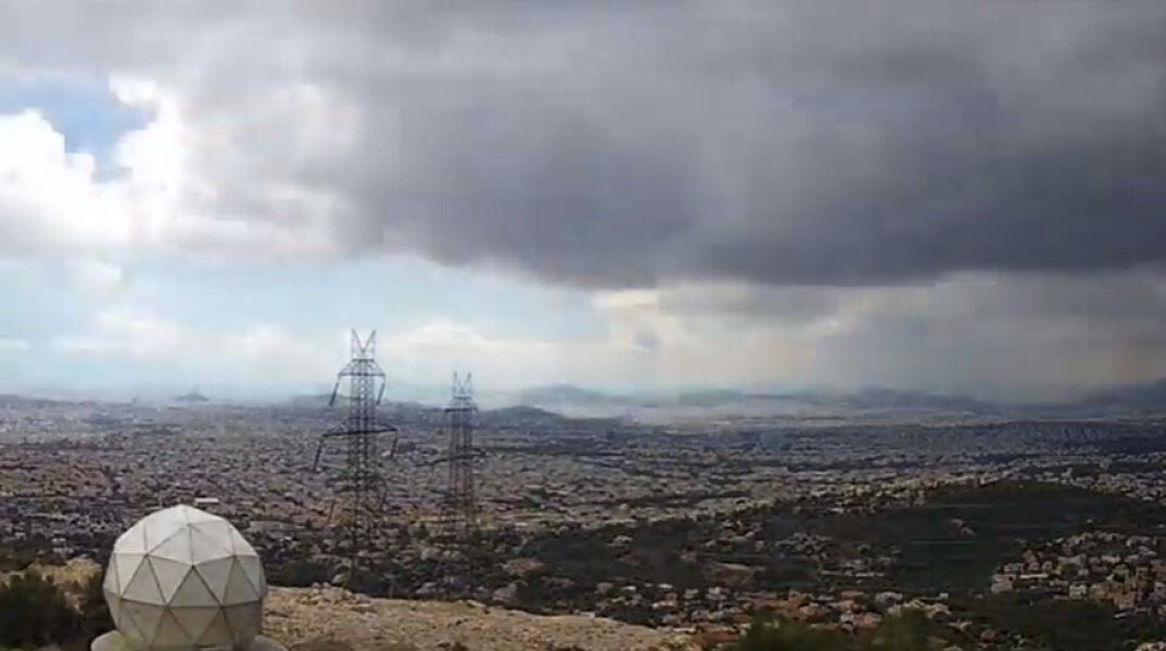 Ισχυρές καταιγίδες στην Αθήνα - Το time-lapse βίντεο του meteo