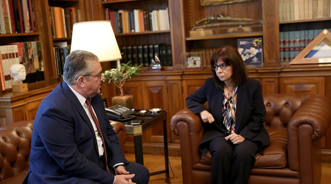 Δημήτρης Κουτσούμπας - Κατερίνα Σακελλαροπούλου