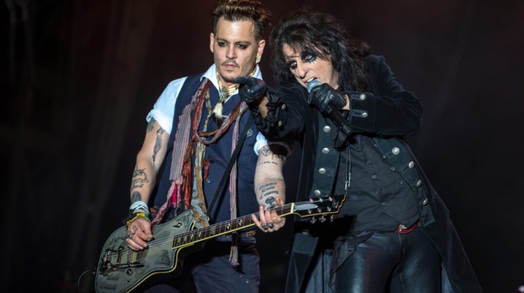 Τζόνι Ντεπ και Άλις Κούπερ