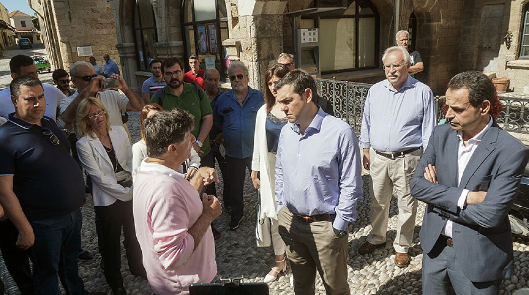 Περιοδεία Τσίπρα στη Ρόδο 