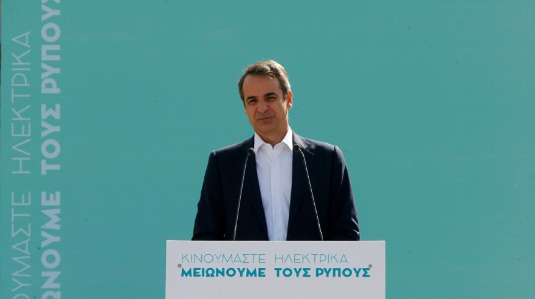 Ο πρωθυπουργός της Ελλάδας Κυριάκος Μητσοτάκης