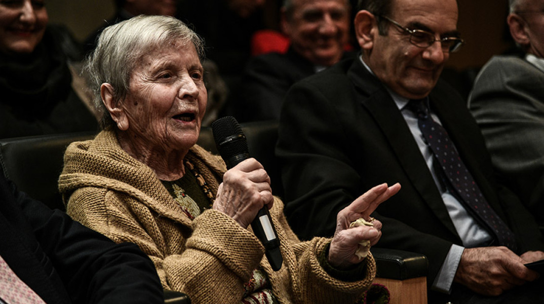 Ελένη Αρβελέρ, πρόεδρος του Ευρωπαϊκού Πολιτιστικού Κέντρου Δελφών