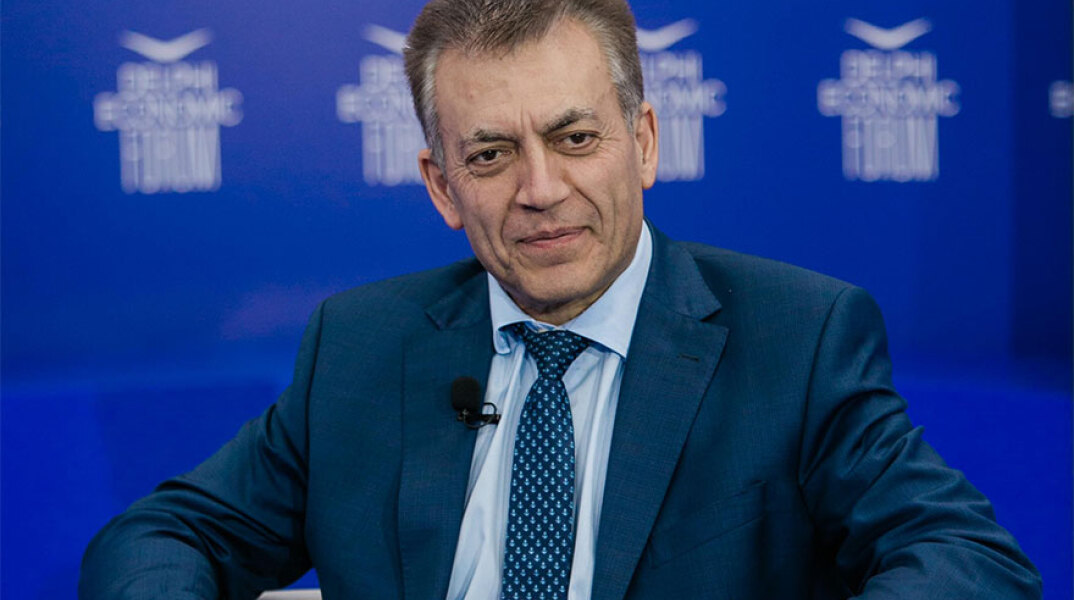 Ο υπουργός Εργασίας και Κοινωνικών Υποθέσεων Γιάννης Βρούτσης στο 5ο Οικονομικό Φόρουμ των Δελφών