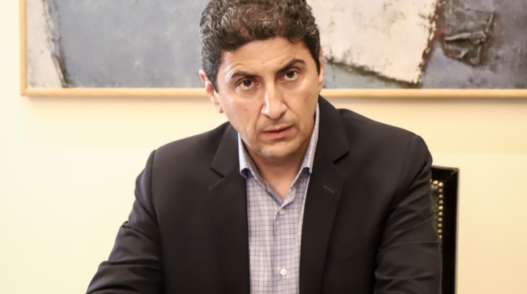 Ο υφυπουργός Αθλητισμού, Λευτέρης Αυγενάκης