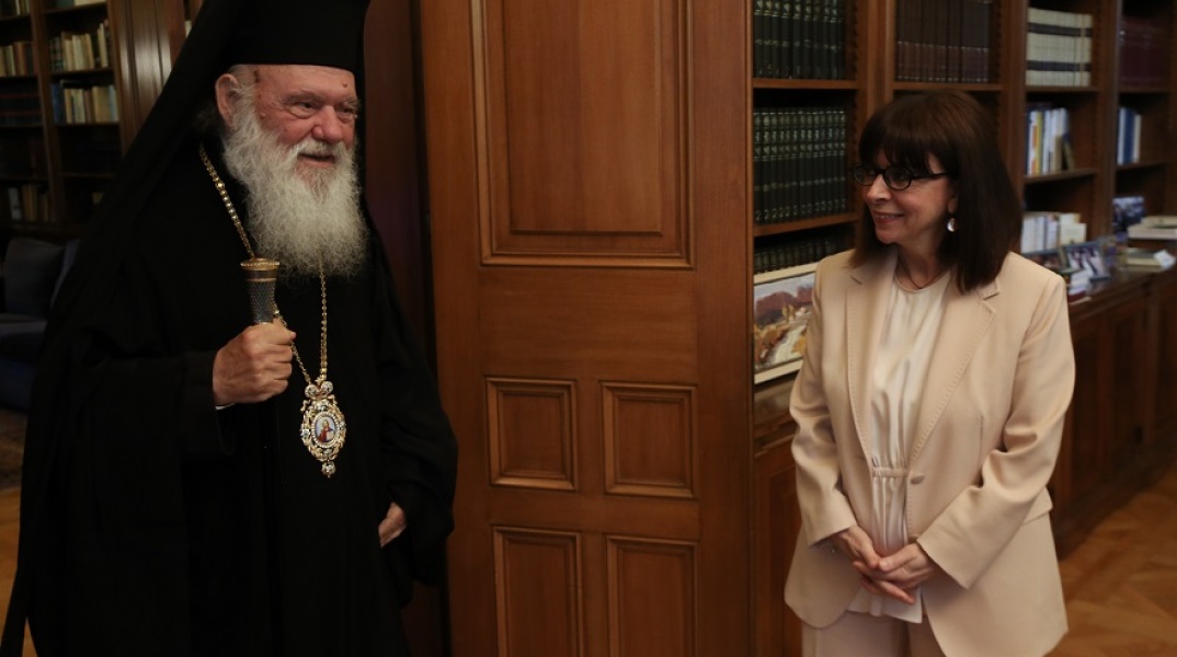 ΠτΔ ΚΑΤΕΡΙΝΑ ΣΑΚΕΛΛΑΡΟΠΟΥΛΟΥ - ΑΡΧΙΕΠΙΣΚΟΠΟΣ ΙΕΡΩΝΥΜΟΣ