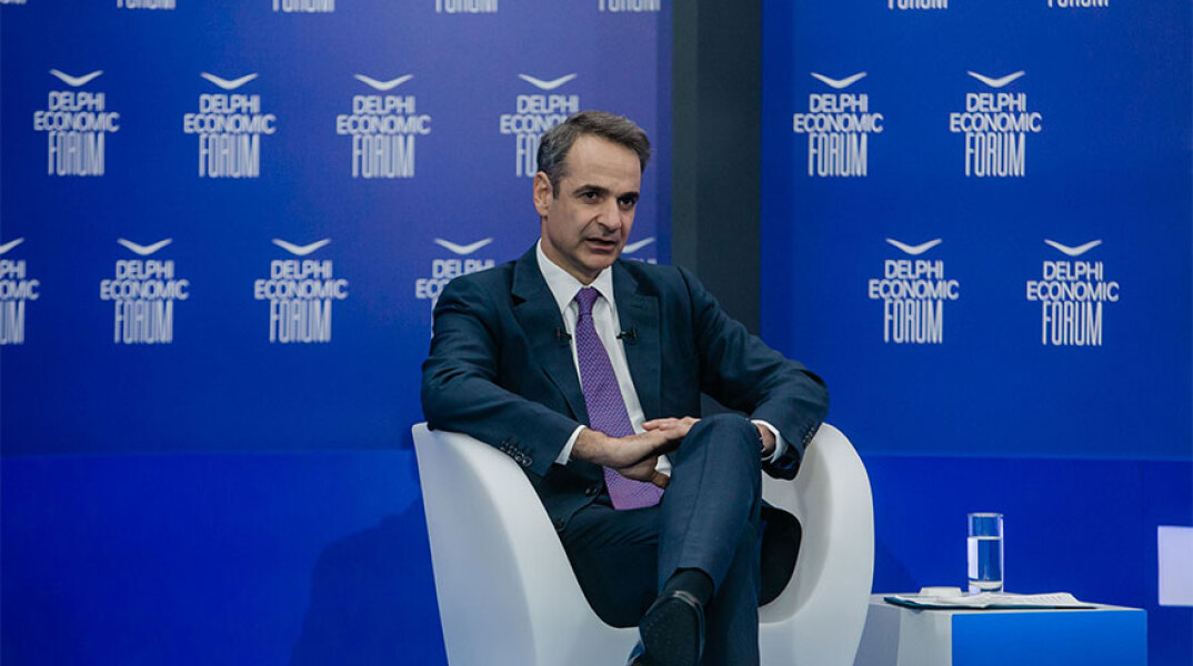 Ο Κυριάκος Μητσοτάκης στο 5ο Οικονομικό Φόρουμ των Δελφών - Η συζήτηση με τον ιστορικό και συγγραφέα Νάιαλ Φέργκιουσον