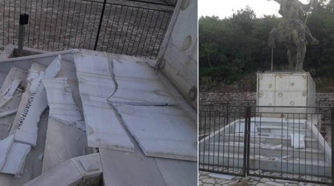 Το μνημείο του Θεόδωρου Κολοκοτρώνη 