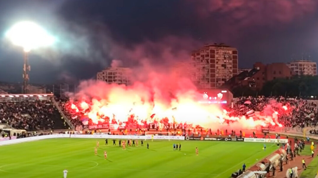 Ποιος κορωνοϊός στη Σερβία: Χαμός από κόσμο στο ντέρμπι Παρτιζάν - Ερυθρός Αστέρας - «Καμίνι» το γήπεδο