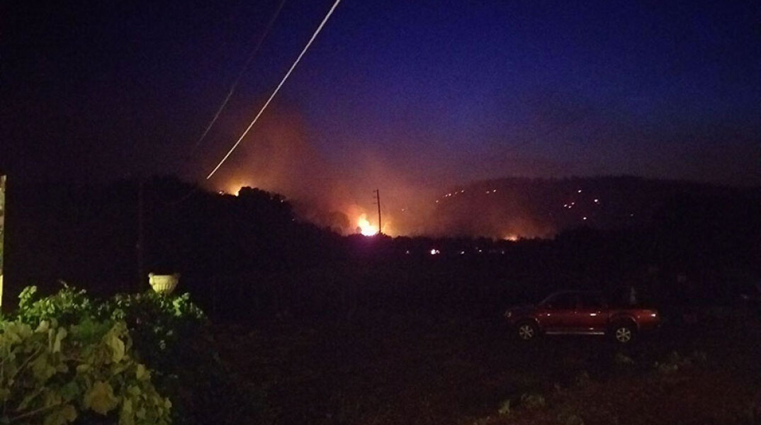 Ζάκυνθος, φωτιά